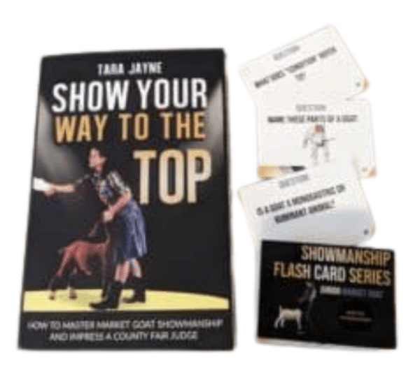 Showmanship Book and Flashcard Bundle - Market Goat